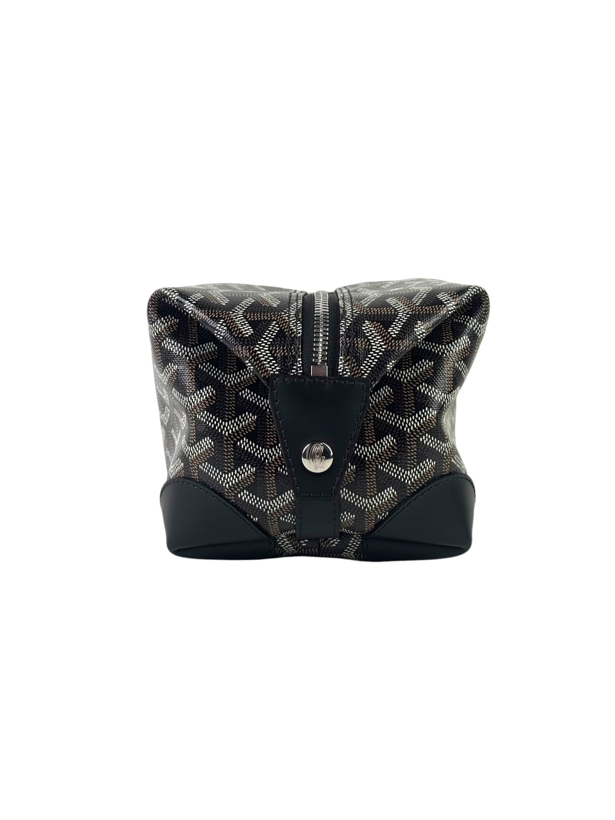 Goyard Black Bowling 25 Toiletry Pouch