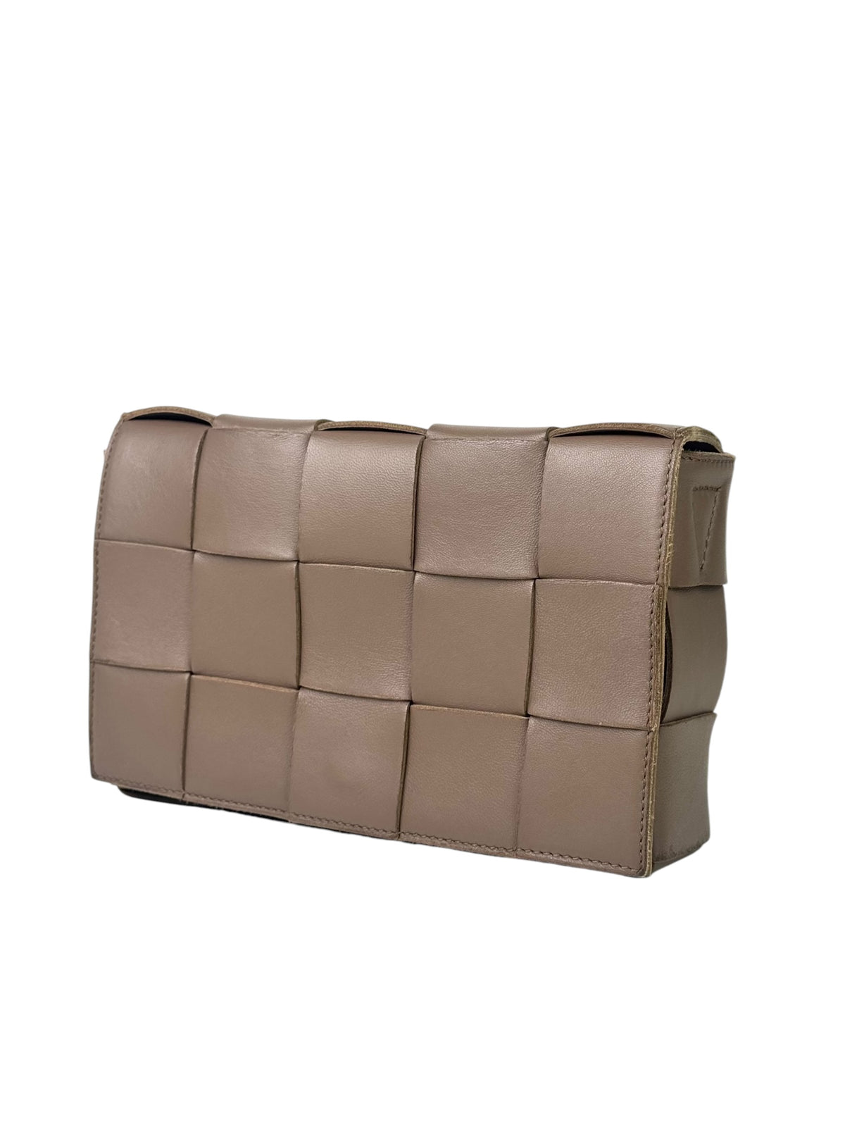 Bottega Veneta Brown Intrecciato Cassette Bag
