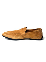 Berluti Lorenzo Scritto Brown Suede Loafers 3