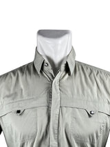 Versace Half Medussa Olive Short Shirt 2