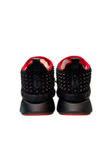 Christian Louboutin Neoprene Studs Black Sneakers 4