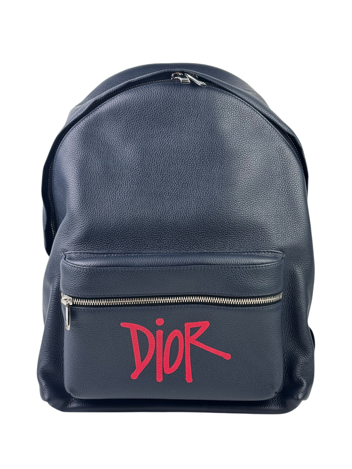 Christian Dior x Stussy Grain Leather Rider Backpack