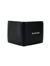 Balenciaga Logo Grain Leather Bifold Wallet 3