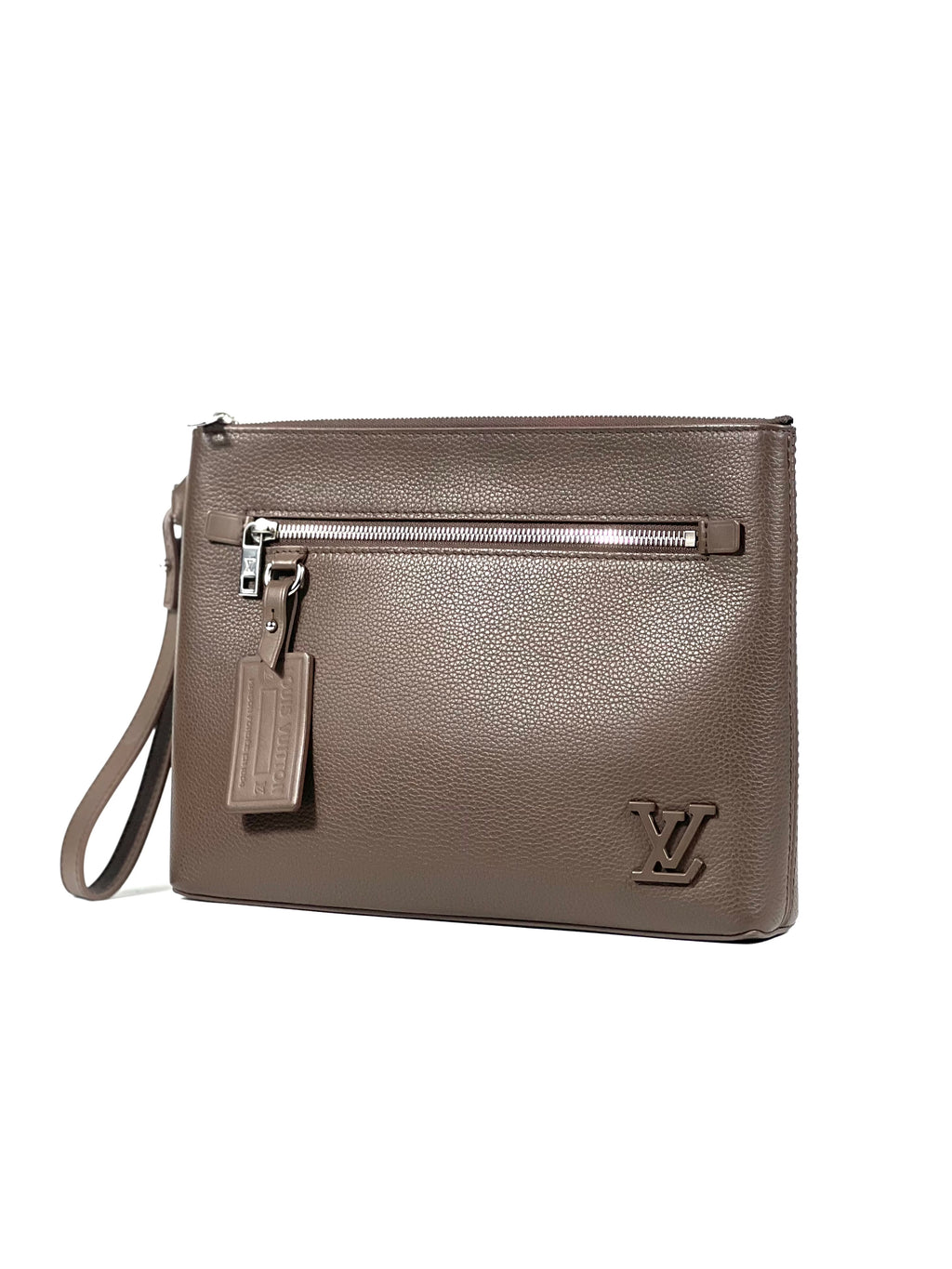 Louis Vuitton Aerogram Takeoff Brown Pochette Voyage
