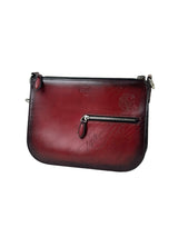 Berluti Scritto Red Salmon Nino Duo Venezia Leather Messenger Bag 3