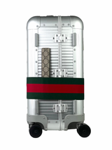 Gucci x FPM Aluminum Stripe Cabin Luggage 3