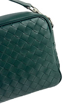Bottega Veneta Intrecciato Green Camera Bag 6