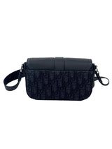 Christian Dior Heritage Saddle Grain Leather & Oblique Jacquard Slingbag 6