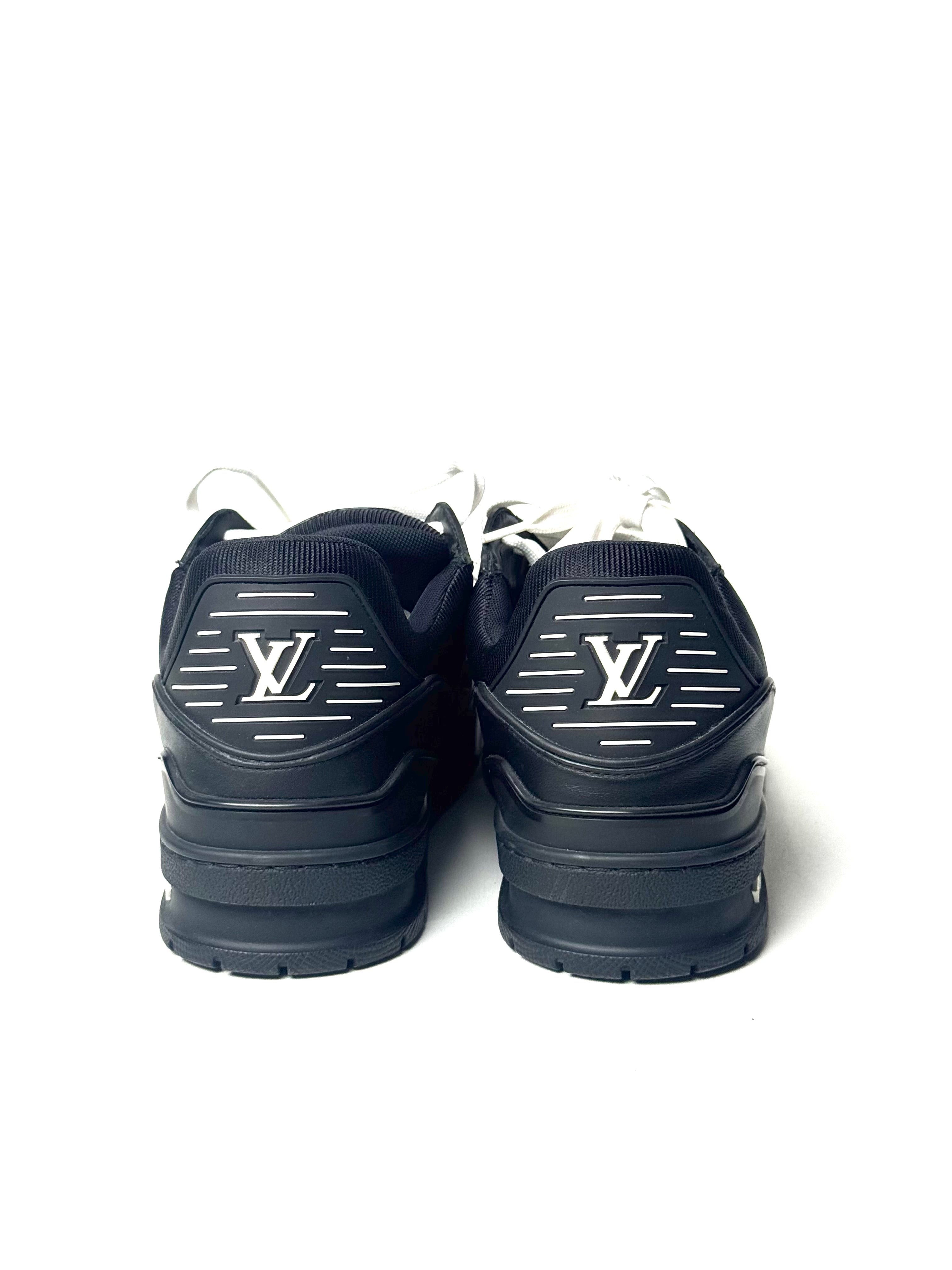 Louis Vuitton Trainer Monogram Black Sneakers