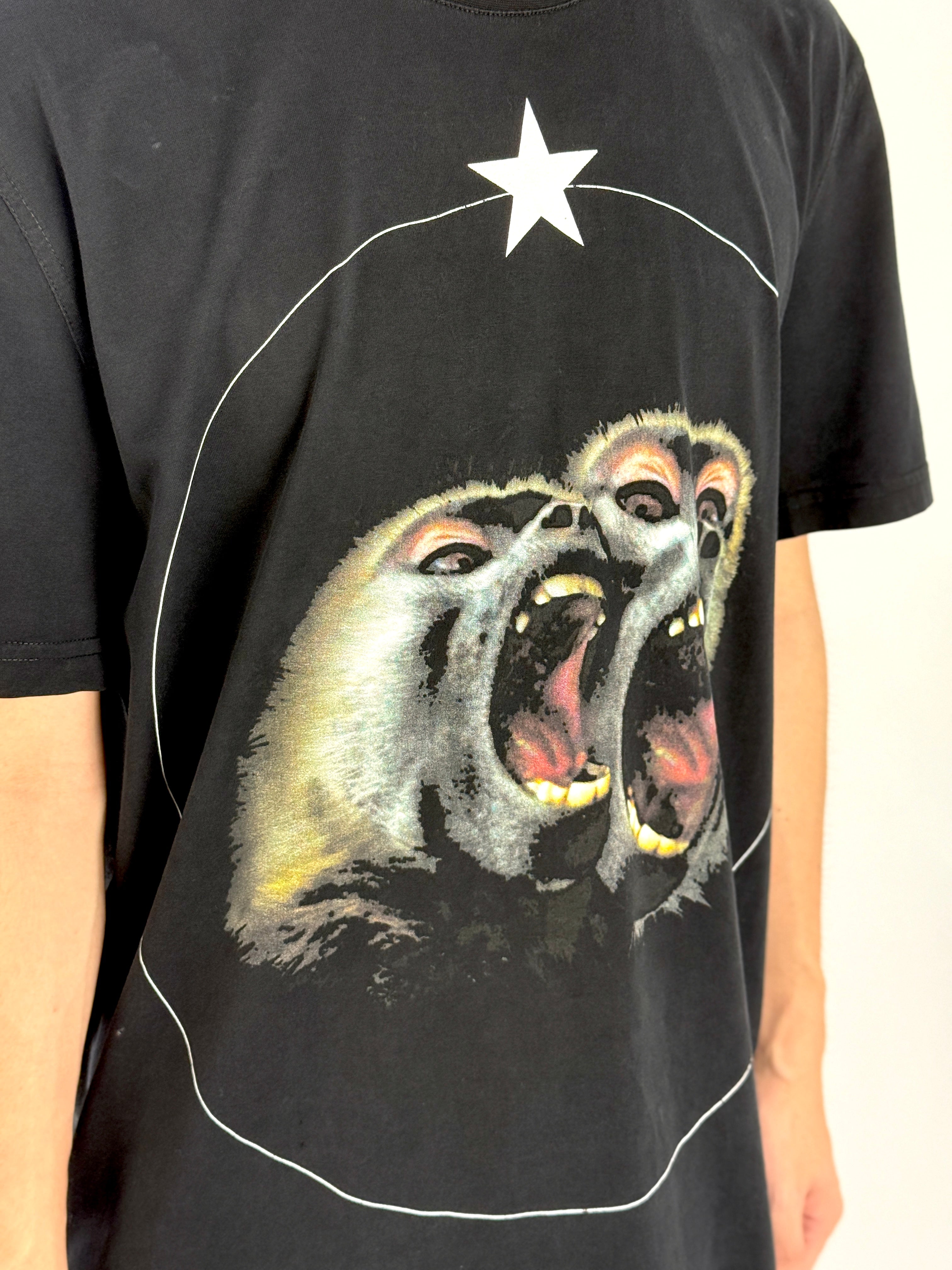 Givenchy Monkey Brother Print T-Shirt