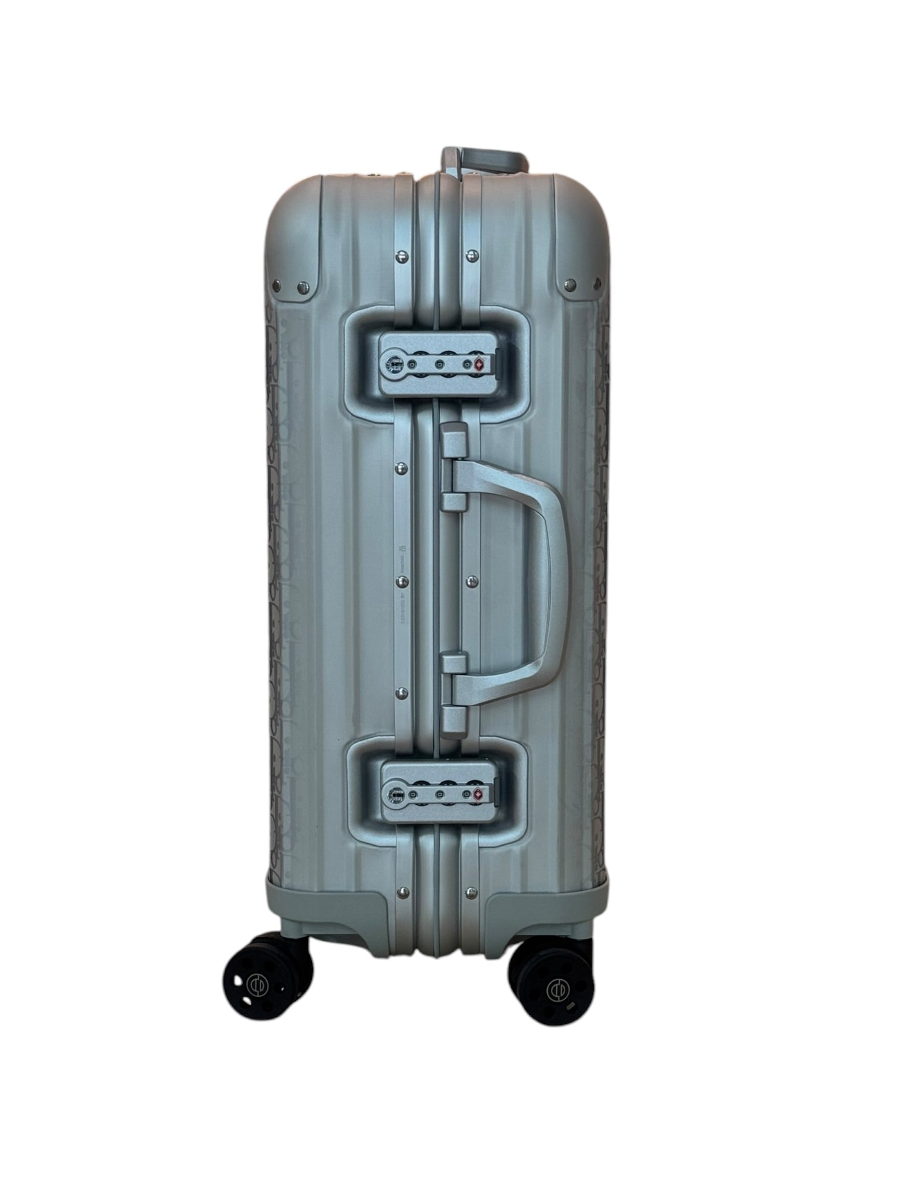 Christian Dior x Rimowa Oblique Navy Aluminium Luggage