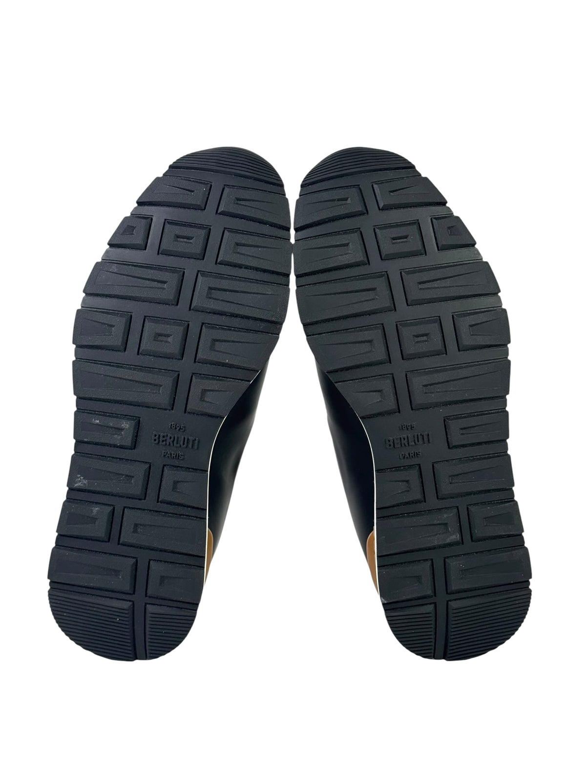 Berluti Fast Track Black Slip On Sneakers