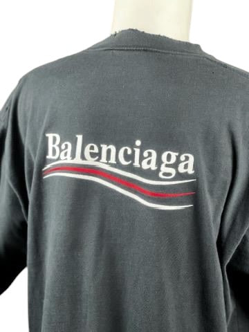 Balenciaga Bernie Sanders Black Shirt