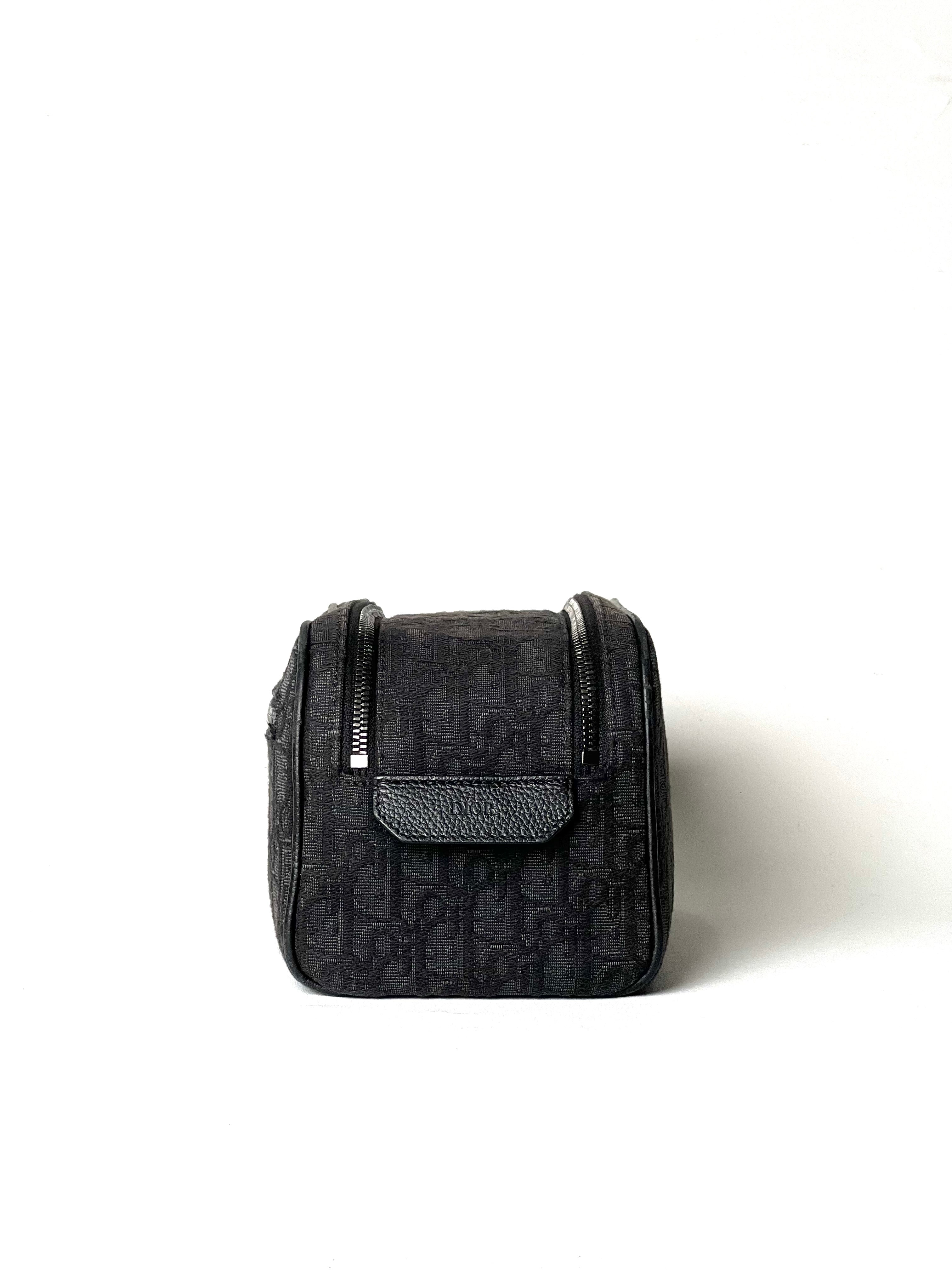 Christian Dior Oblique Jacquard Toiletry Pouch