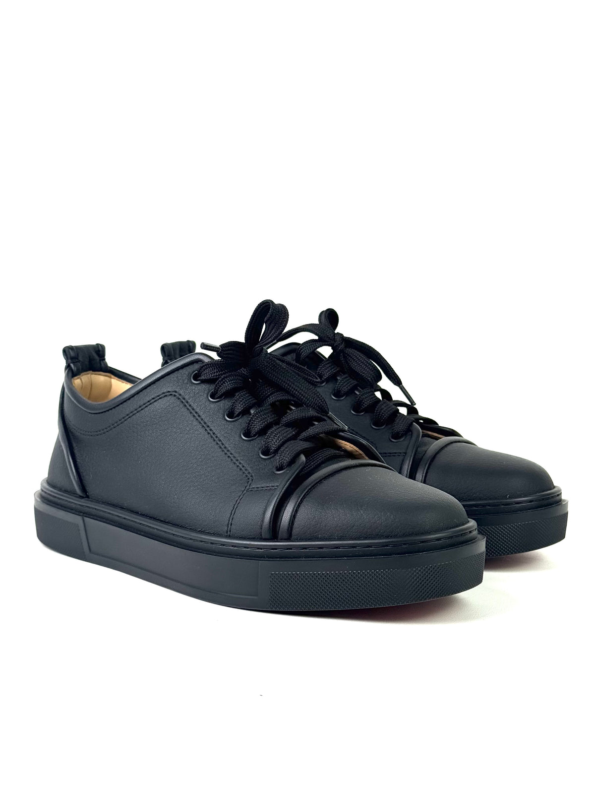 Christian Louboutin Adalone Black Low Sneakers