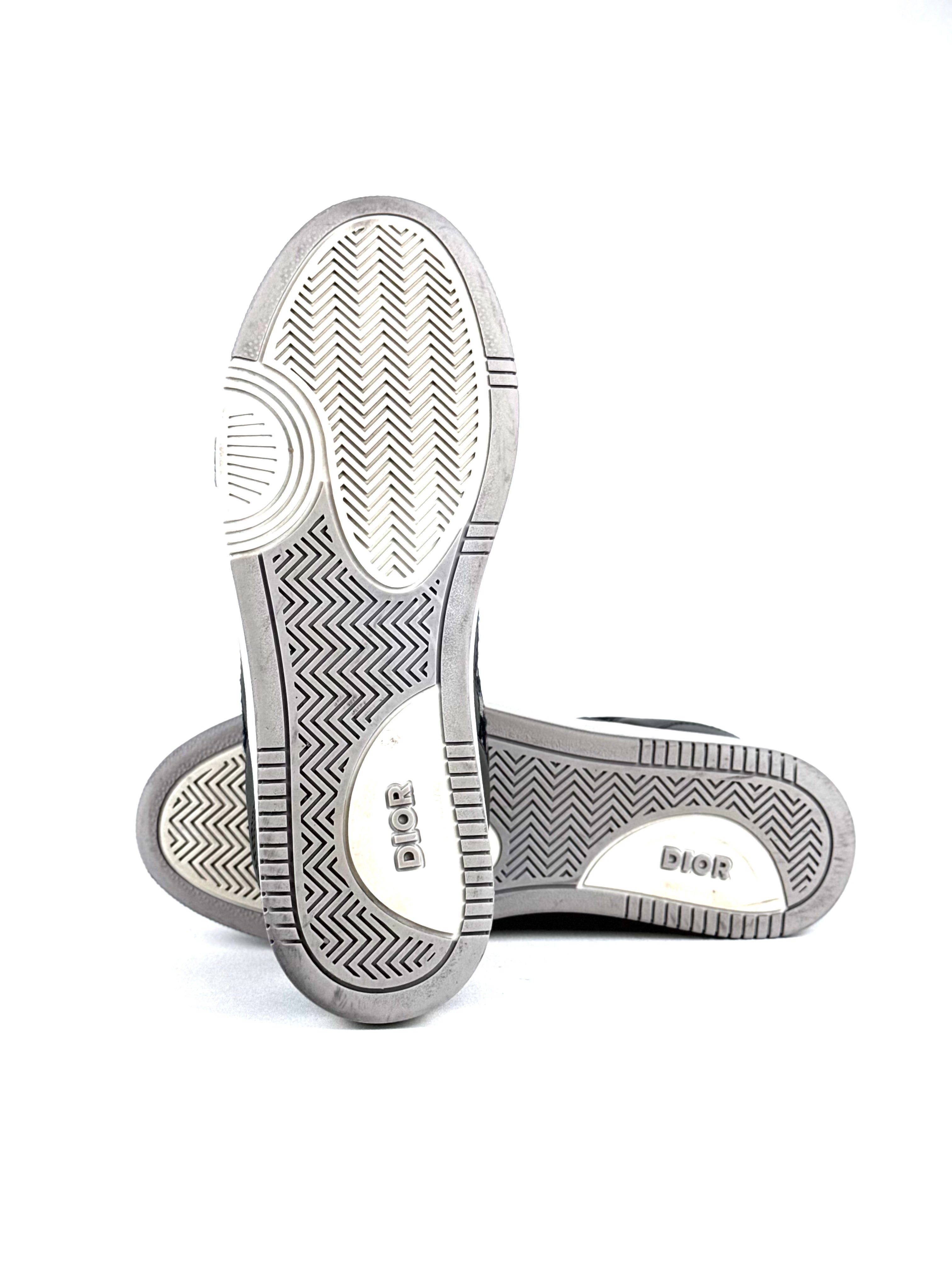 Christian Dior B27 Oblique Jacquard Olive Green Sneakers