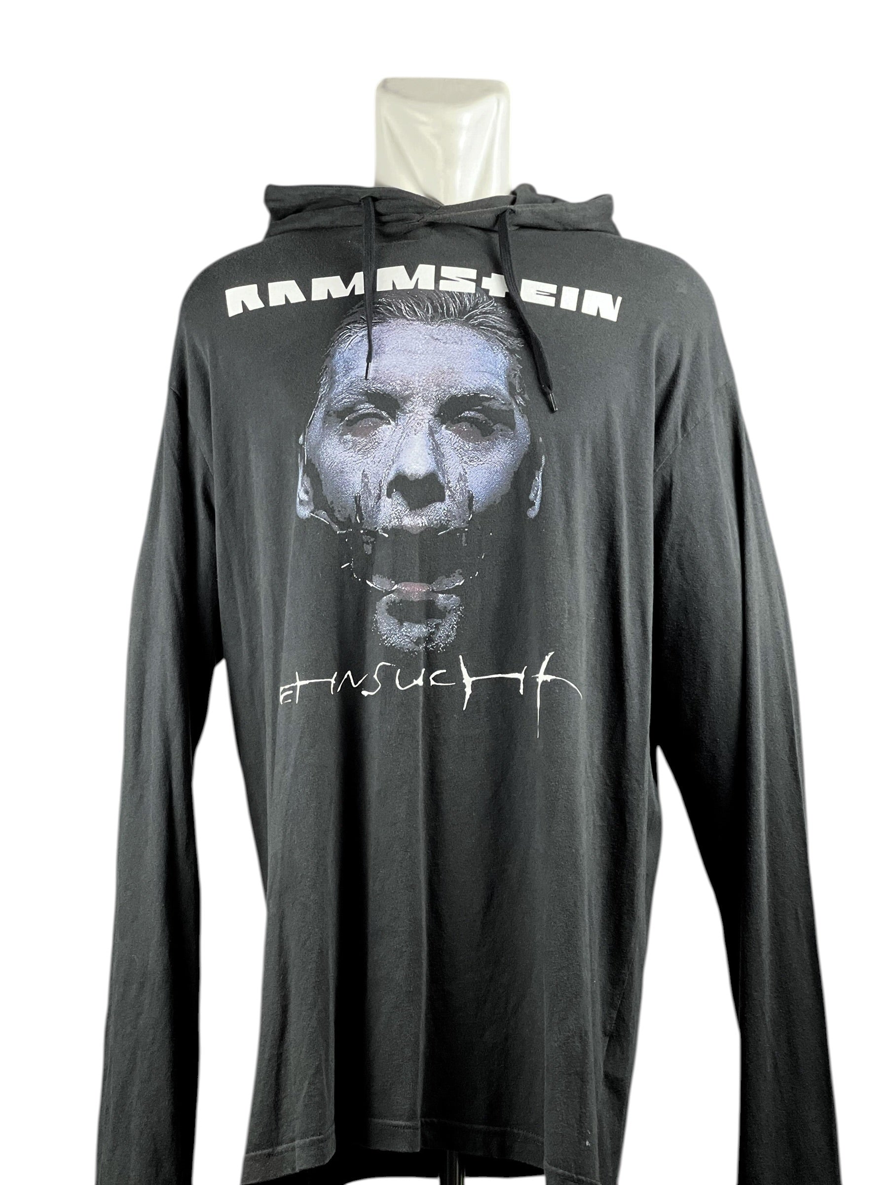 Vetements Rammstein Hoodie Thin Black