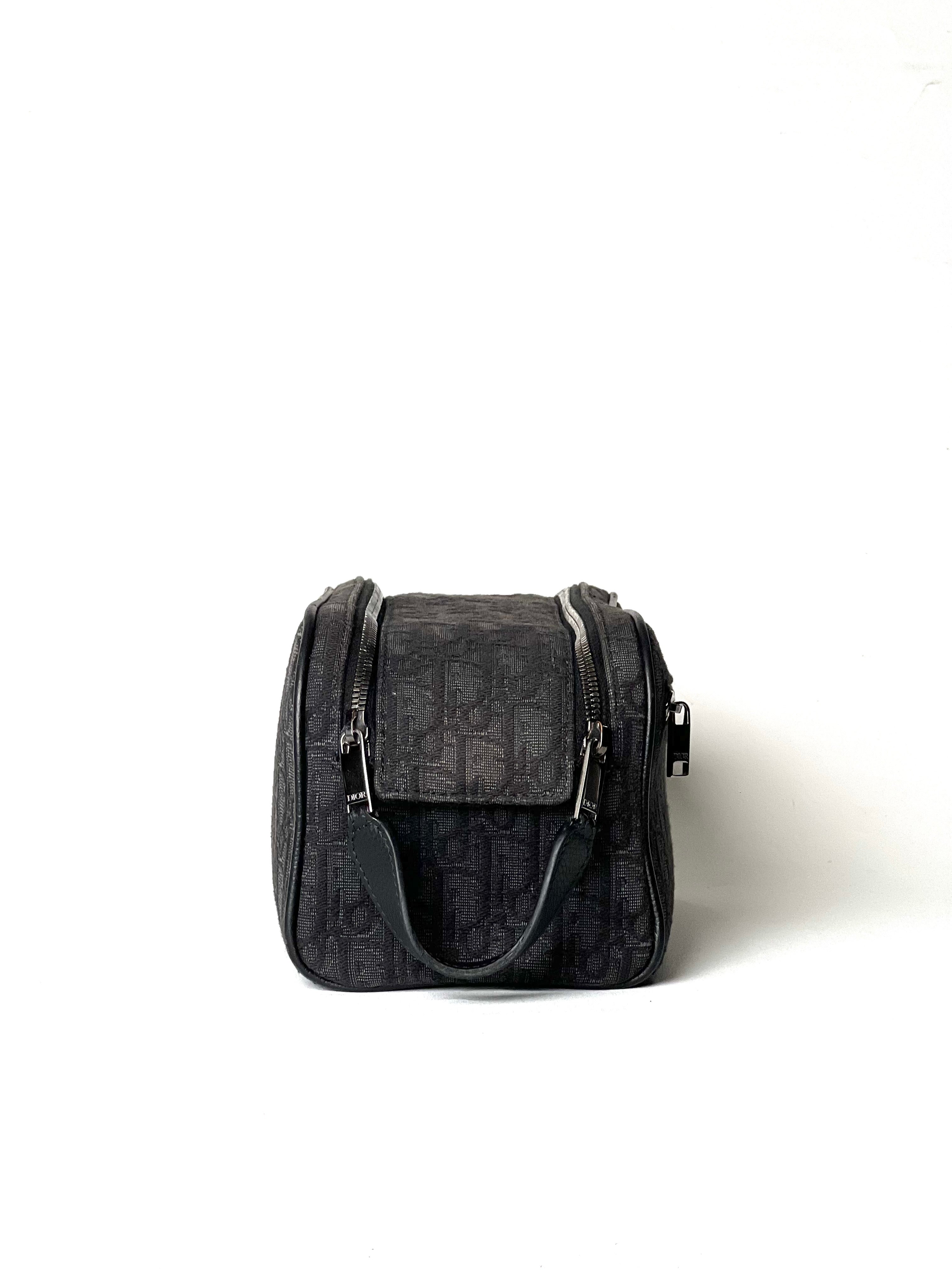Christian Dior Oblique Jacquard Toiletry Pouch