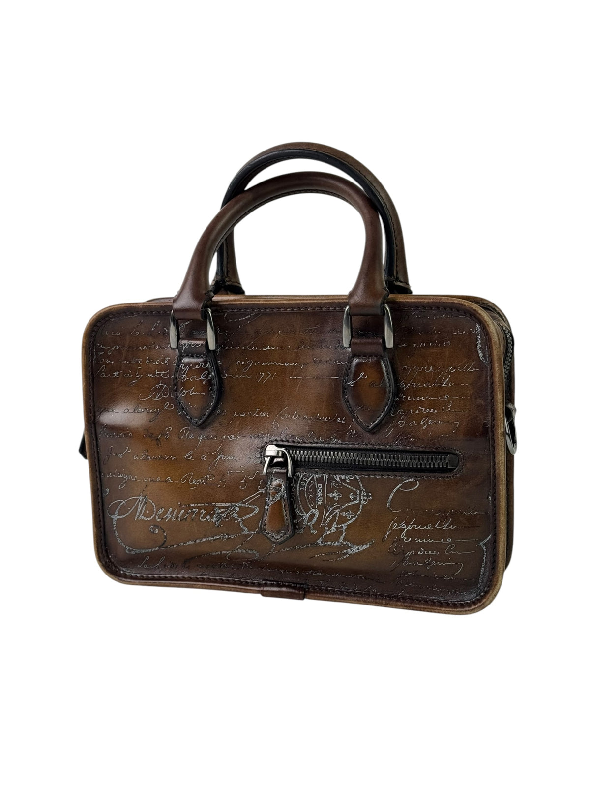 Berluti Scritto Guliver Brown Messenger Bag