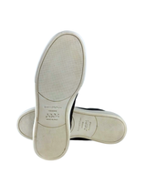 Zegna Triple Stitch Deerskin Suede Slip On 4
