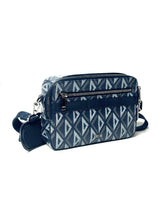 Christian Dior Diamond Navy Safari Messenger Bag 2