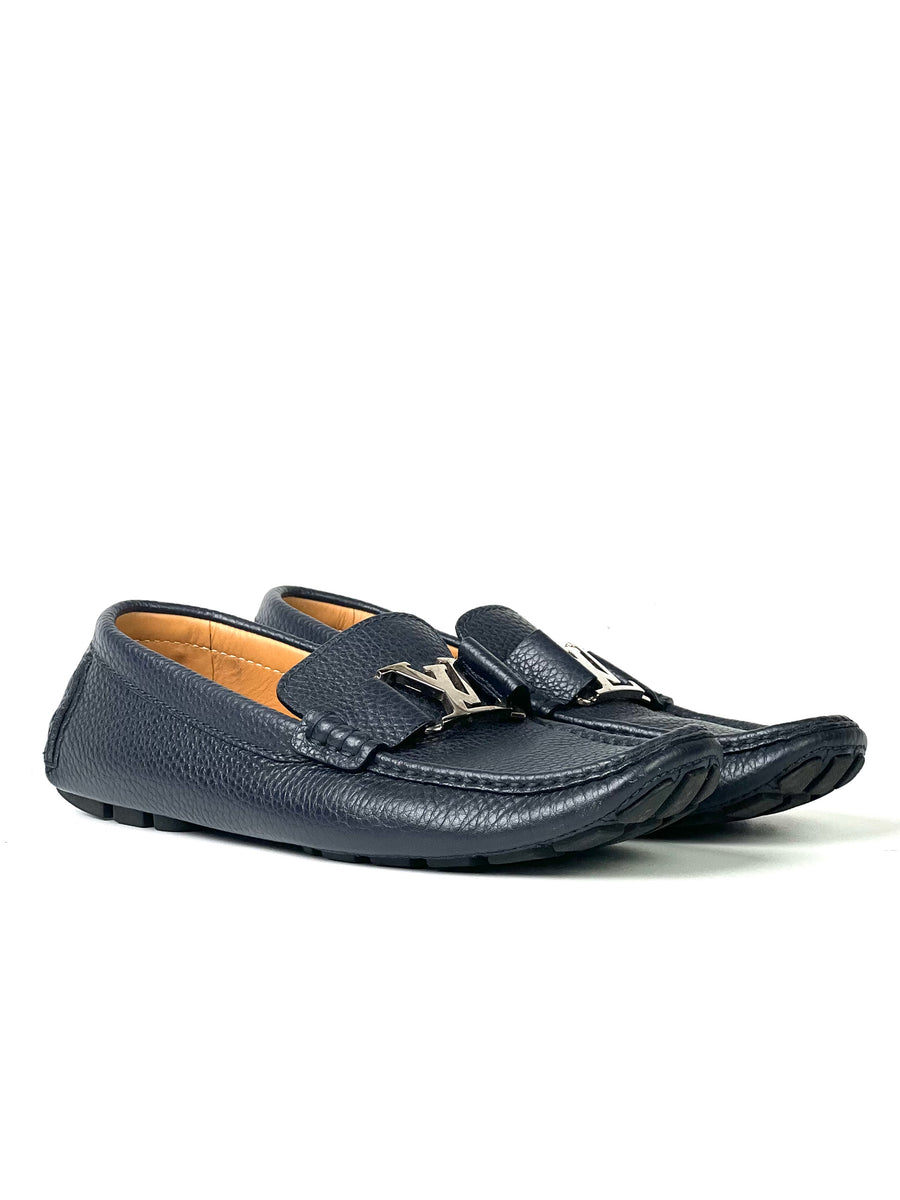 Louis Vuitton Monte Carlo Grain Leather Loafers