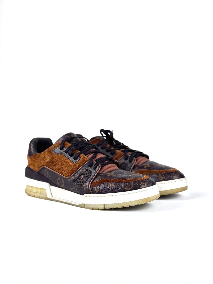 Louis Vuitton Maccasar Monogram Trainer Sneakers