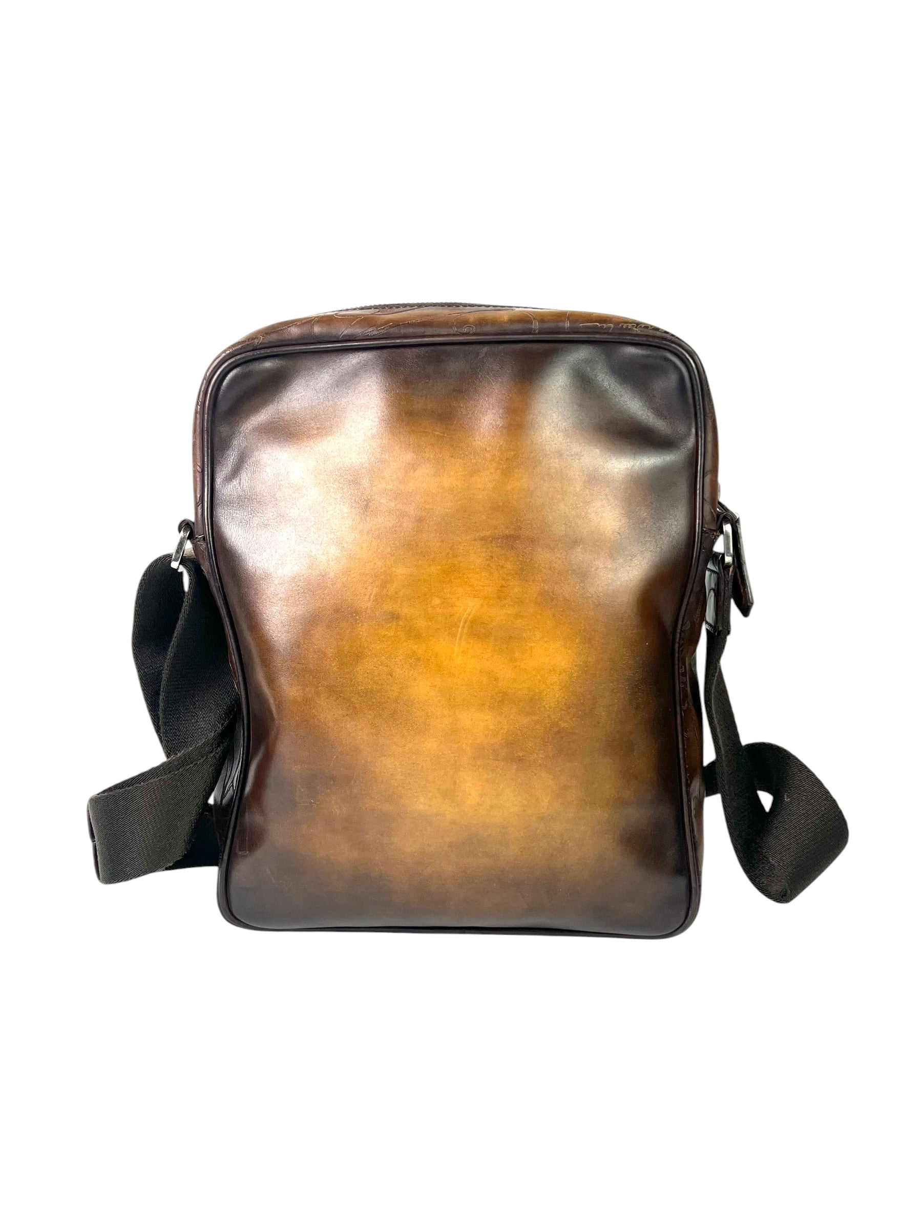 Berluti Scritto Brown Messenger Bag