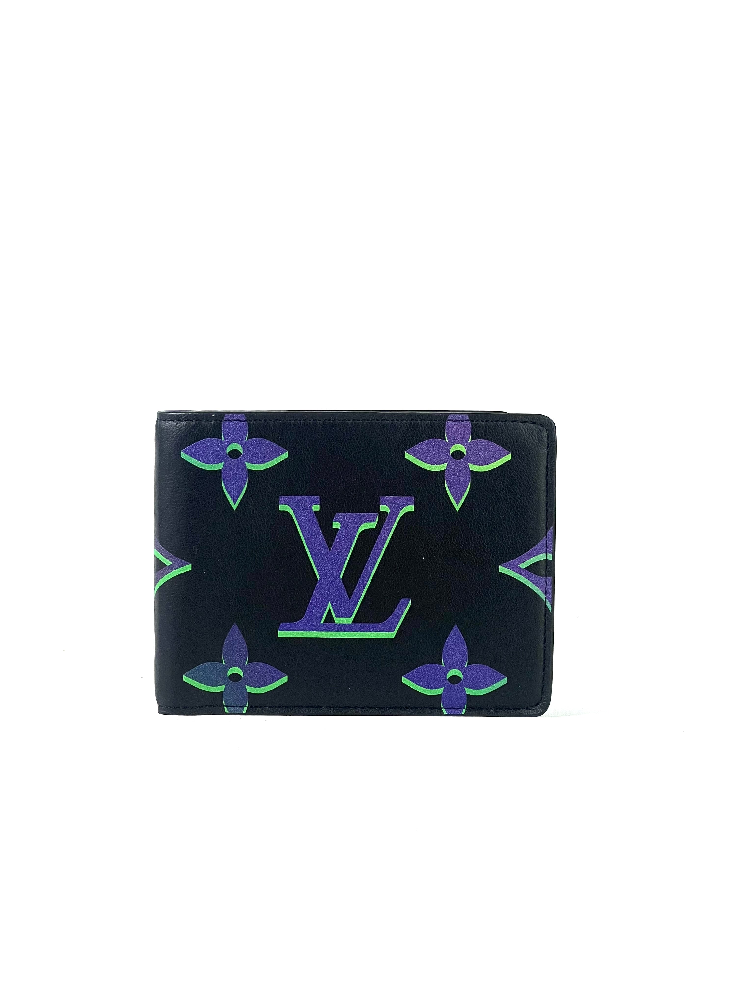 Louis Vuitton Monogram Spotlight Leather Multiple Wallet