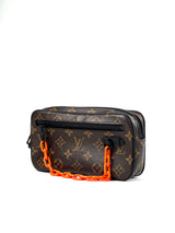 Louis Vuitton x Virgil Abloh Volga Monogram Macassar Clutch Bag 2