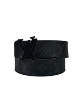 Louis Vuitton Initial Optik Logo 40mm Eclipse Monogram Reversible Belt 1