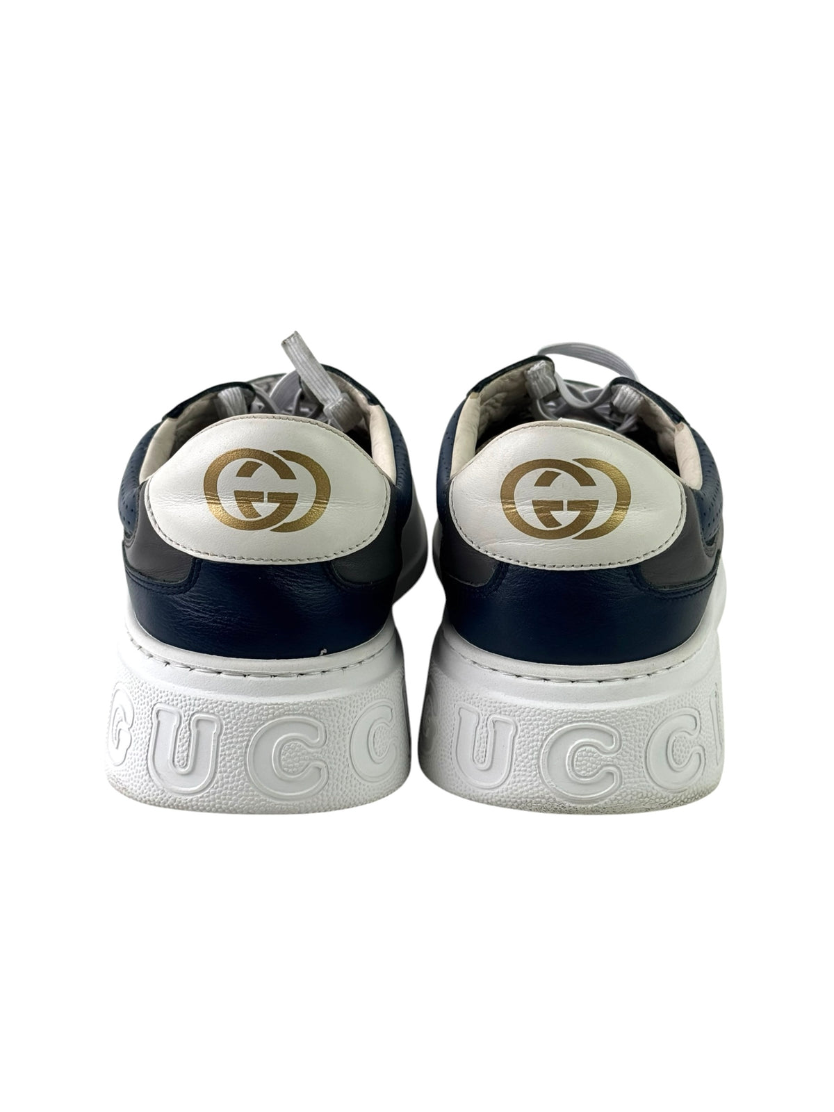 Gucci GG Leather Supreme Chunky Sneakers