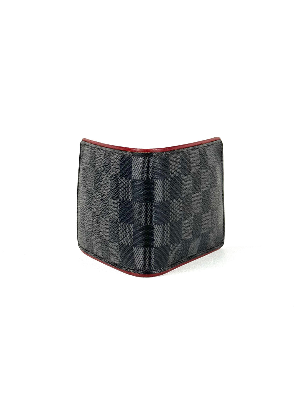 Louis Vuitton Damier Graphite Red Multiple Wallet