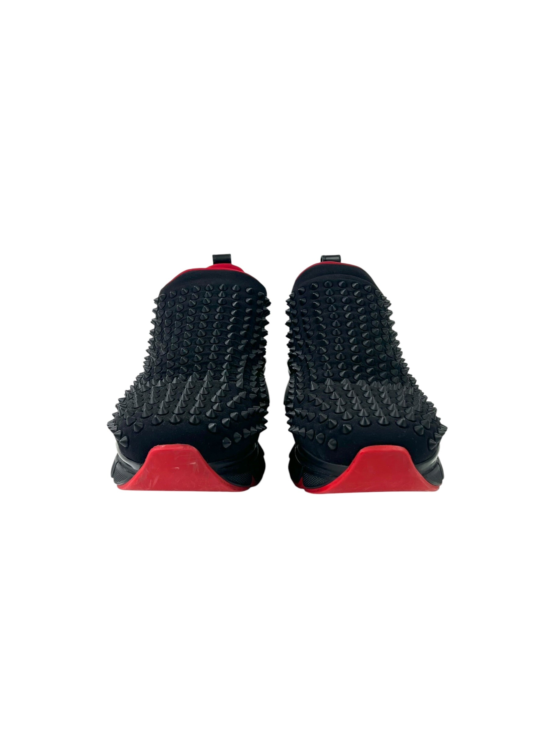 Christian Louboutin Neoprene Sock Black Sneakers