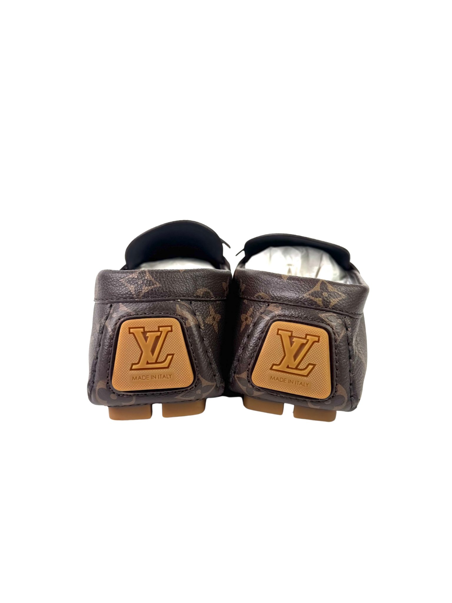 Louis Vuitton Driver Monogram Macassar Moccasin
