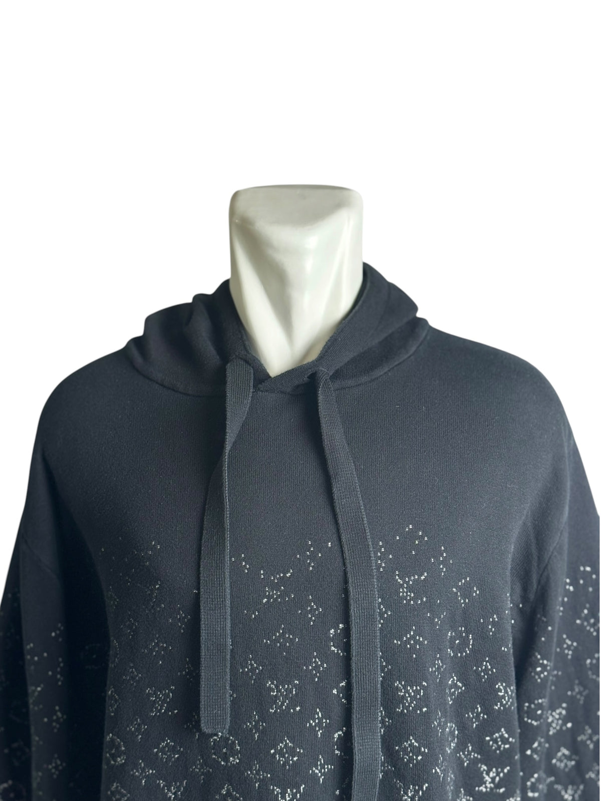 Louis Vuitton Gradient Monogram Black Hoodie