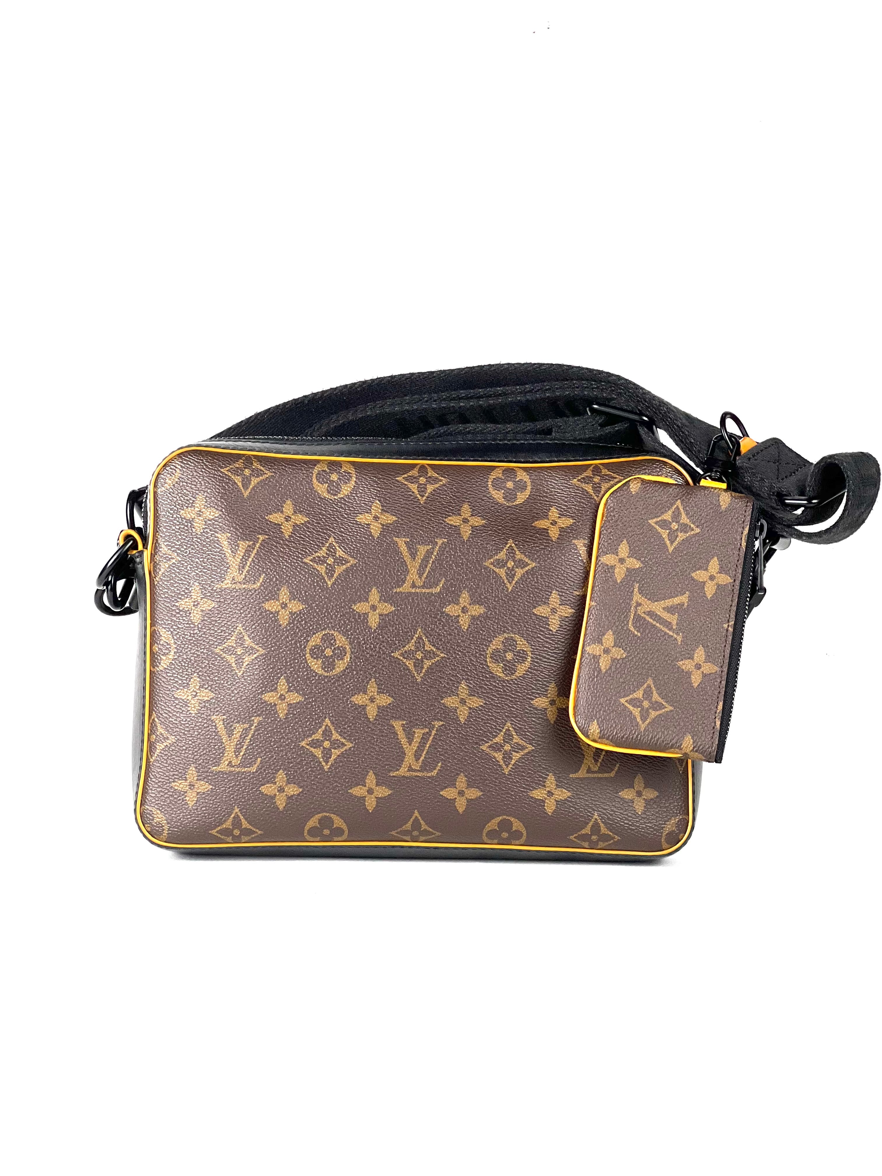 Louis Vuitton Monogram Macassar Trio Messenger Bag