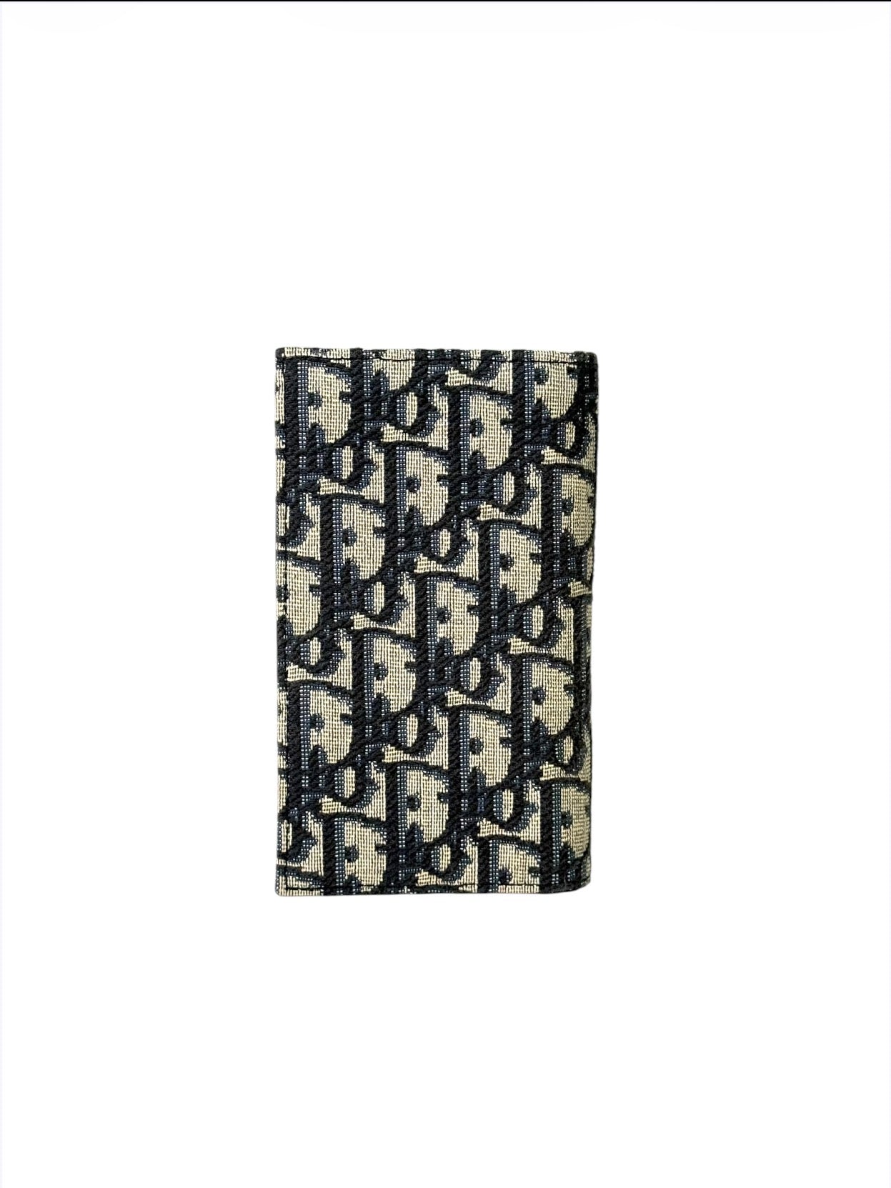 Christian Dior Oblique Jacquard Bifold Pocket Wallet