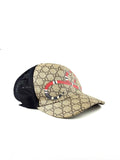 Gucci GG Supreme Snake Cap