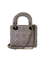 Christian Dior Lady Dior Mini Soft Pink GHW Bag 6
