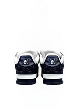Louis Vuitton Trainer Monogram Denim Black Sneakers 4