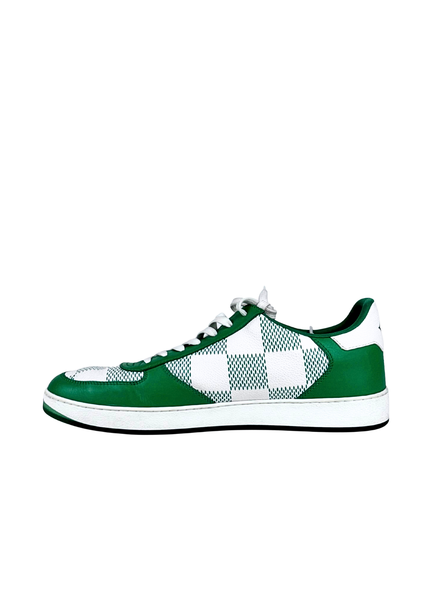 Louis Vuitton Damier Jumbo Green Rivoli Sneaker