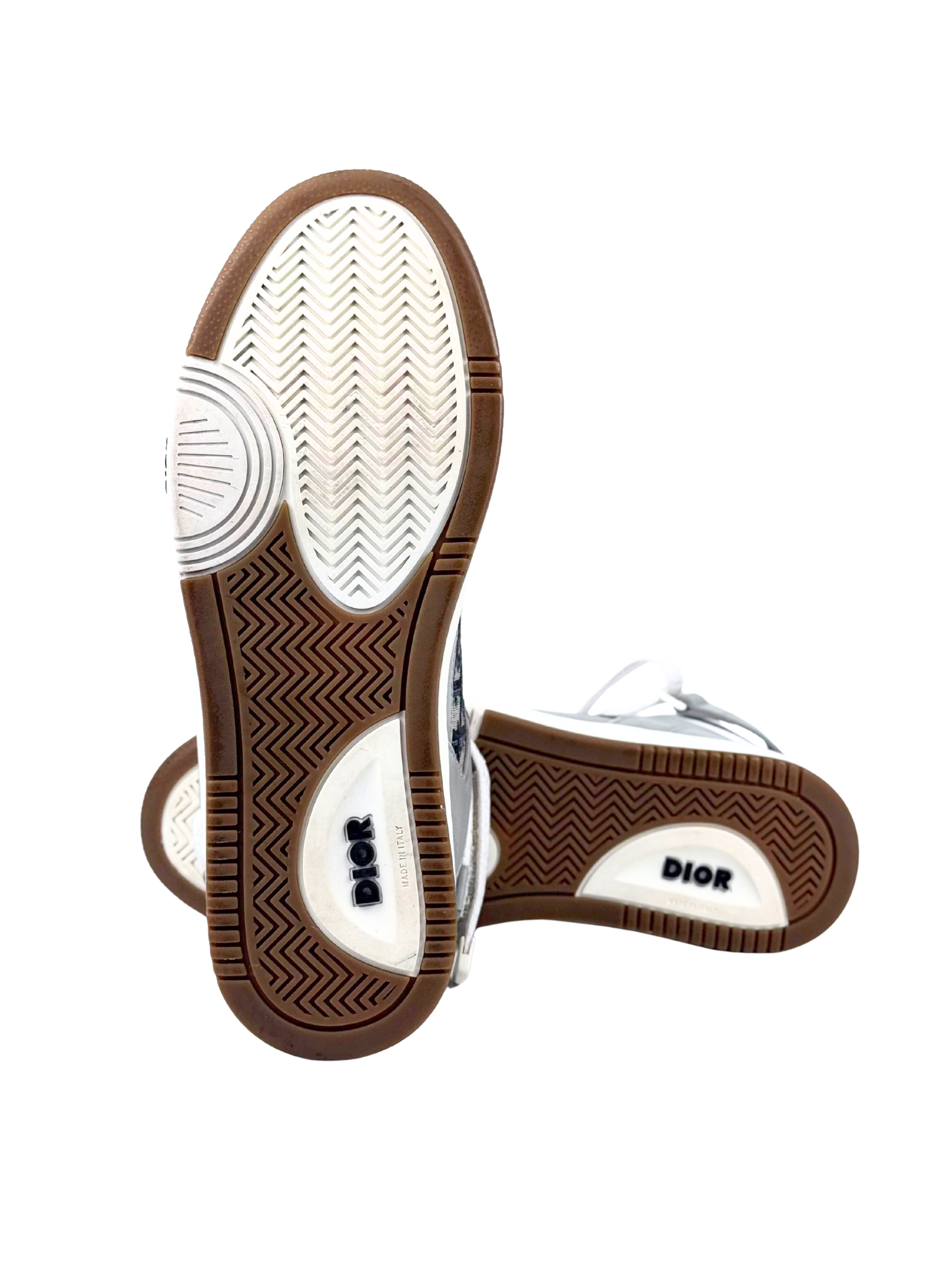 Christian Dior B27 Oblique Jacquard Mid Top Sneakers