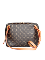Louis Vuitton Monogram Maccasar Soft Trunk MM Messenger Bag 5