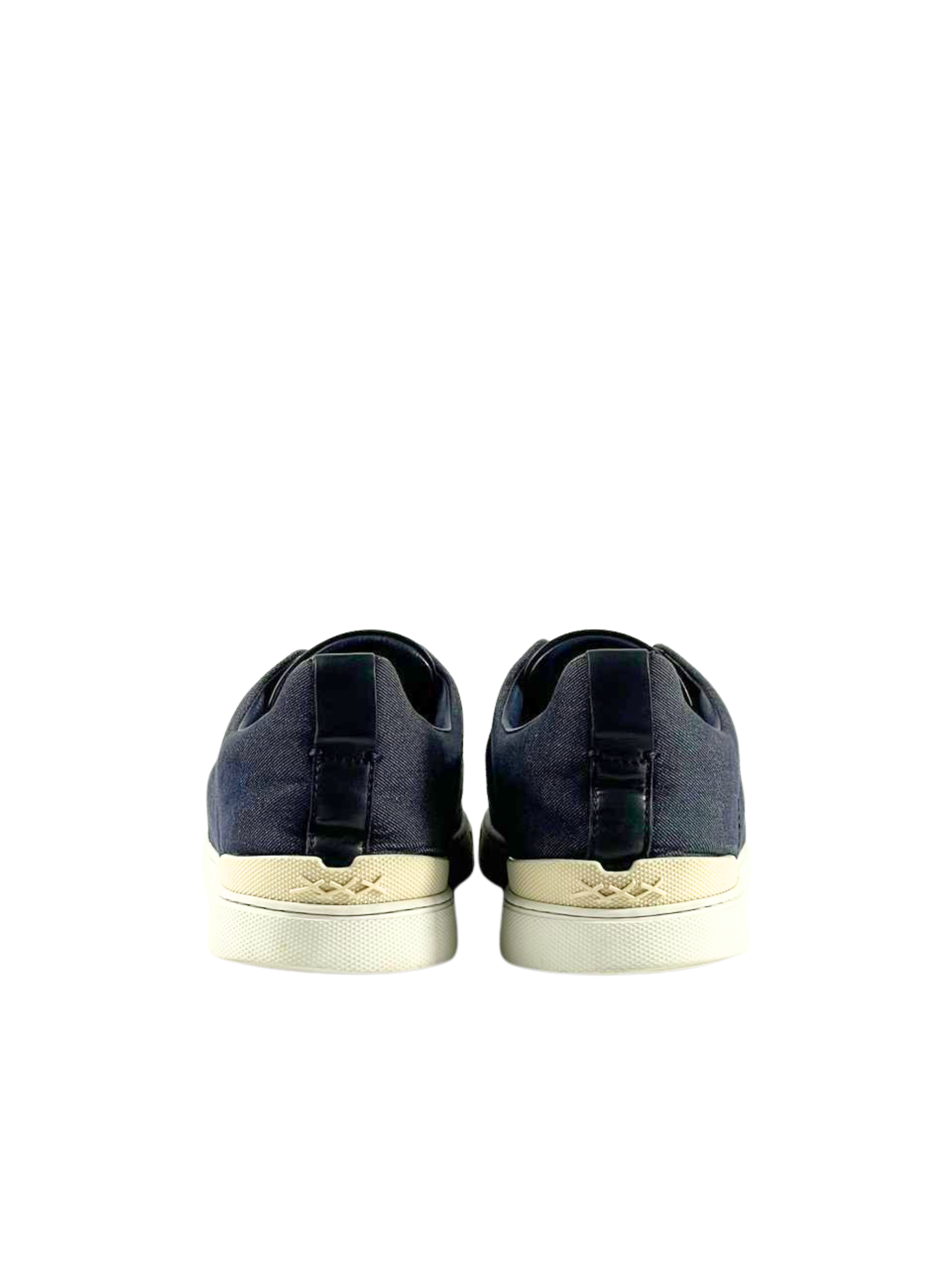 Zegna Triple Stitch Fabric Slip On