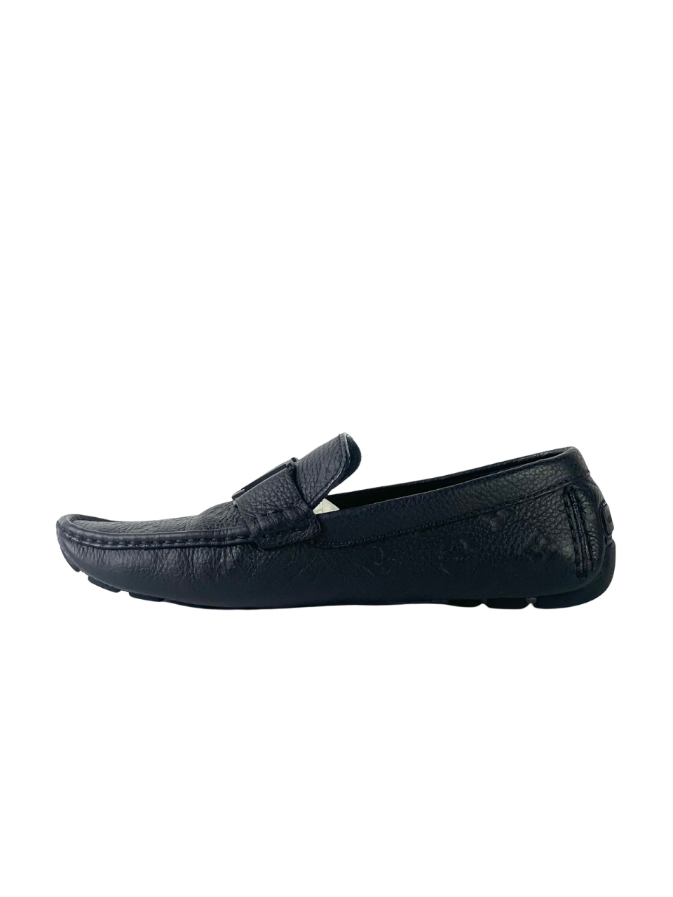 Louis Vuitton Monte Carlo Black Taurillon Leather Loafers