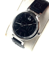 Fendi FF Logo Forever Leather Automatic Watch 6