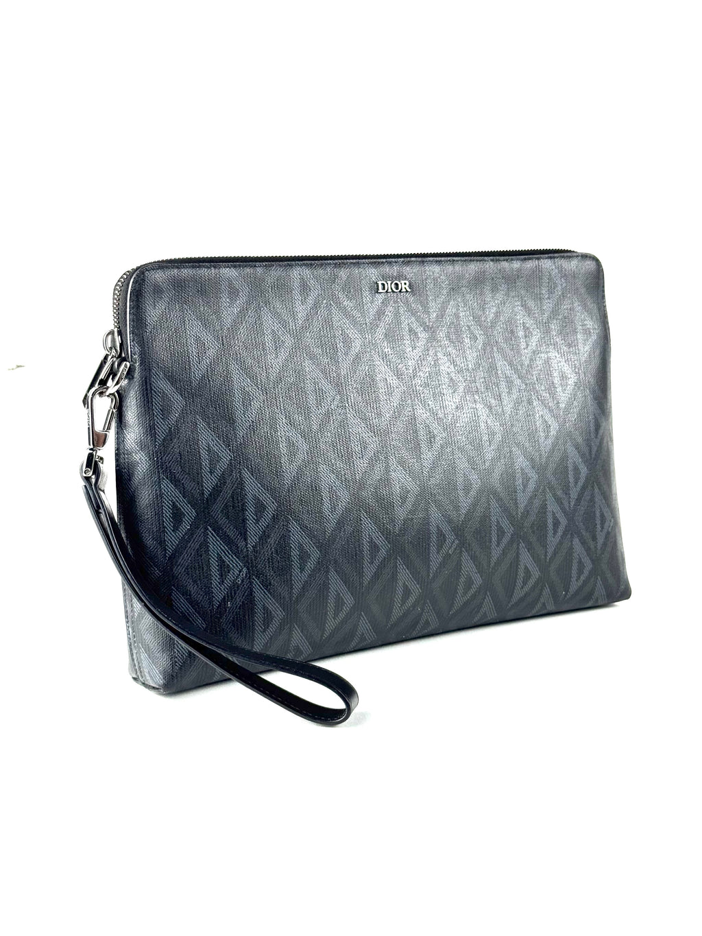 Christian Dior Diamond Black A4 Pochette