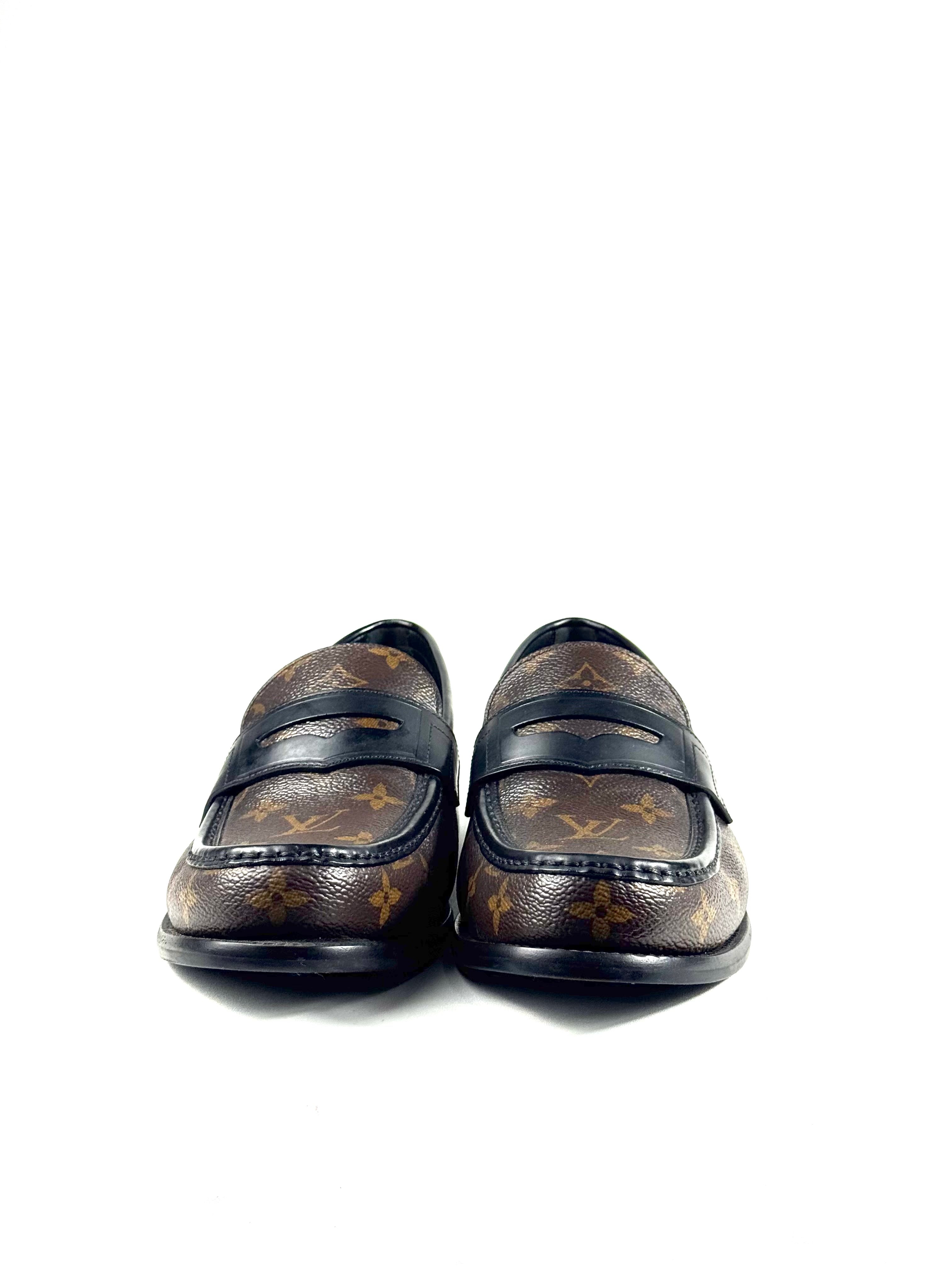 Louis Vuitton x NBA Monogram Maccasar Major Loafers