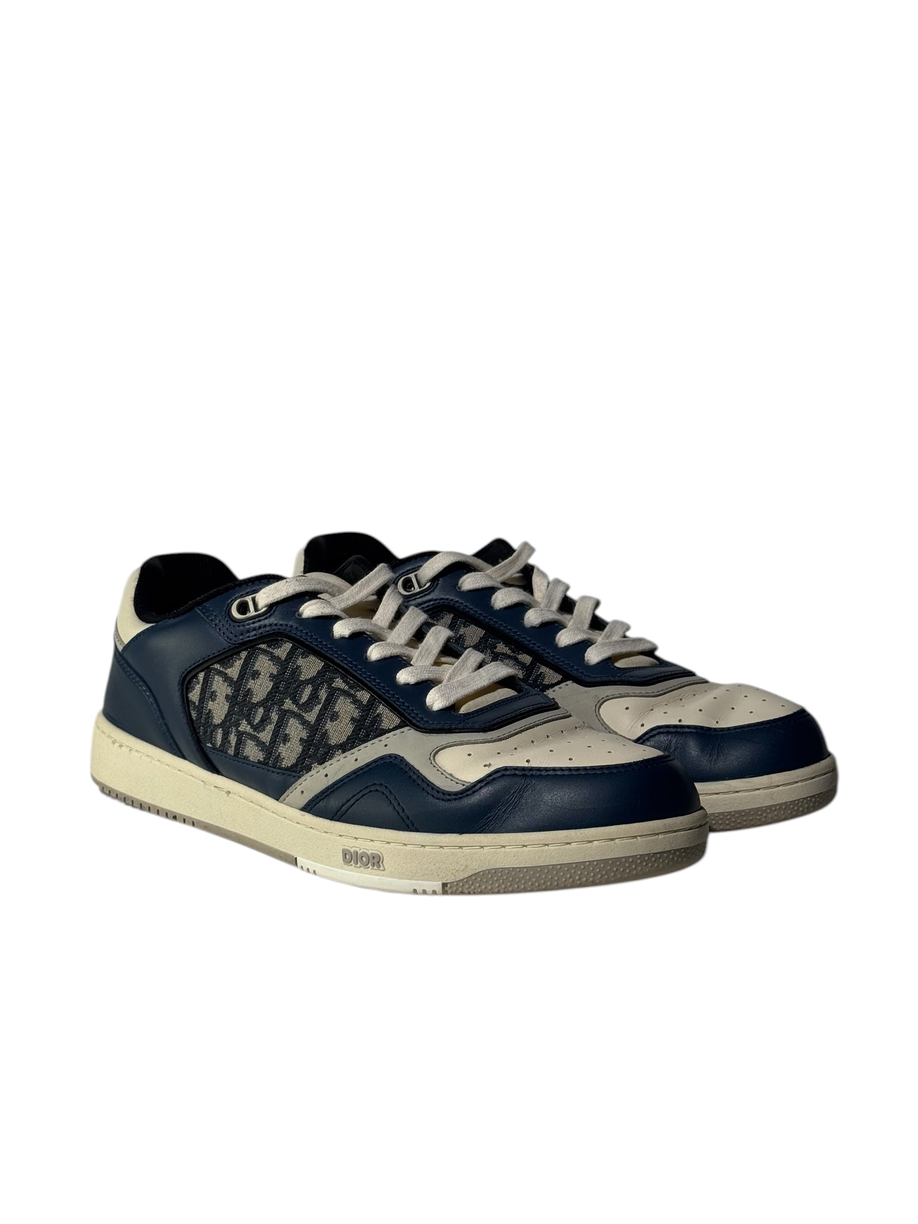 Christian Dior B27 Oblique Jacquard Blue Sneakers